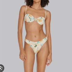 Solid & Striped The Maisie Bikini Top & Iris Bikini Bottom - M - NWT